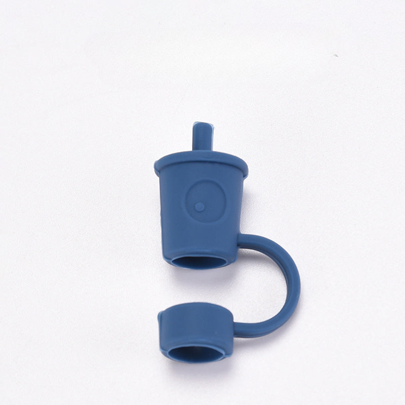 Wholesale Silicone Straw Dust Plug 0.8cm Dust Plug Straw Tube Cap